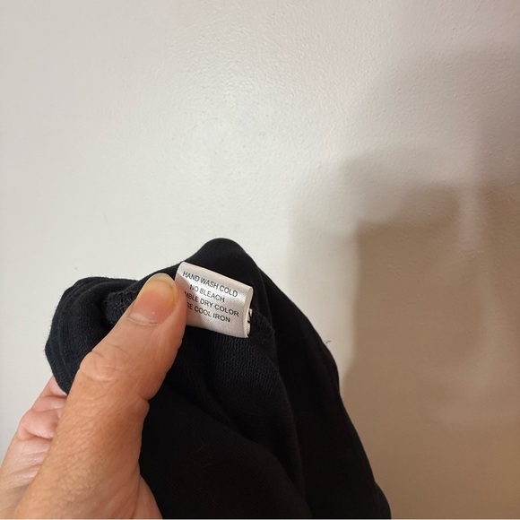 New Jarbo Cotton Lycra Wide Leg Black Pants size XL - Picture 11 of 12